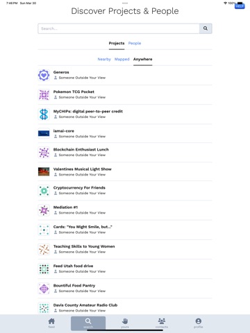 Gift Economies iPad screenshot