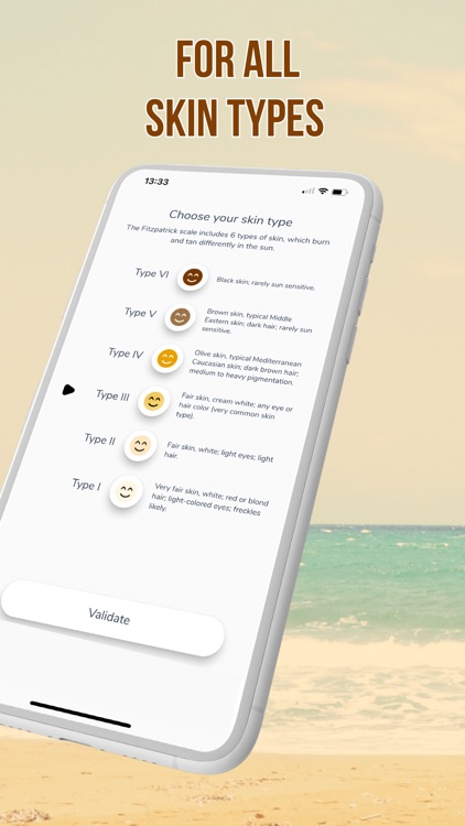 UV Index - Tan Widget