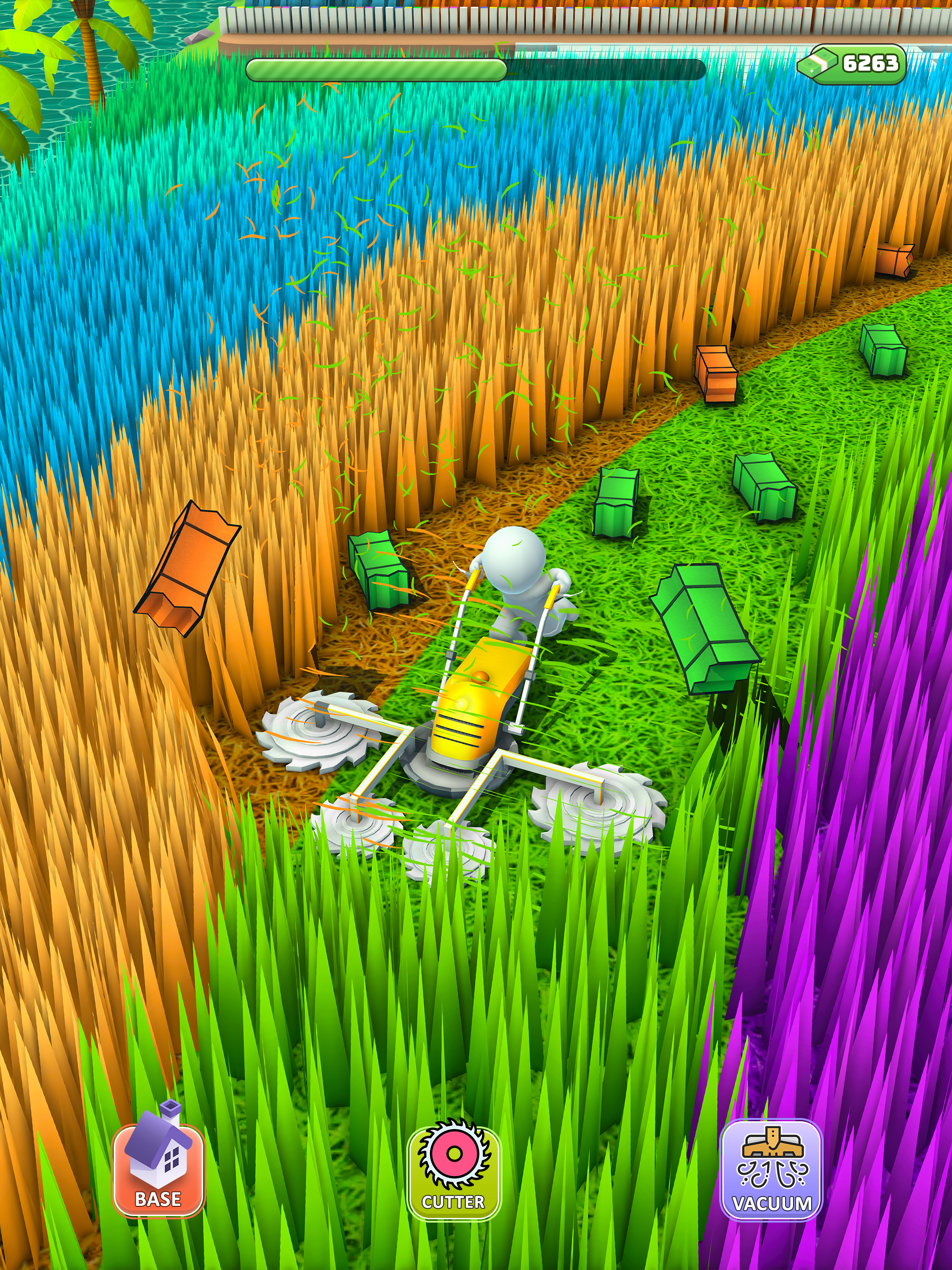 ASMR Mow - Grass Cutting Game