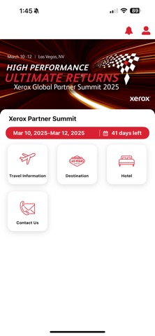 Xerox Partner Summit screenshot