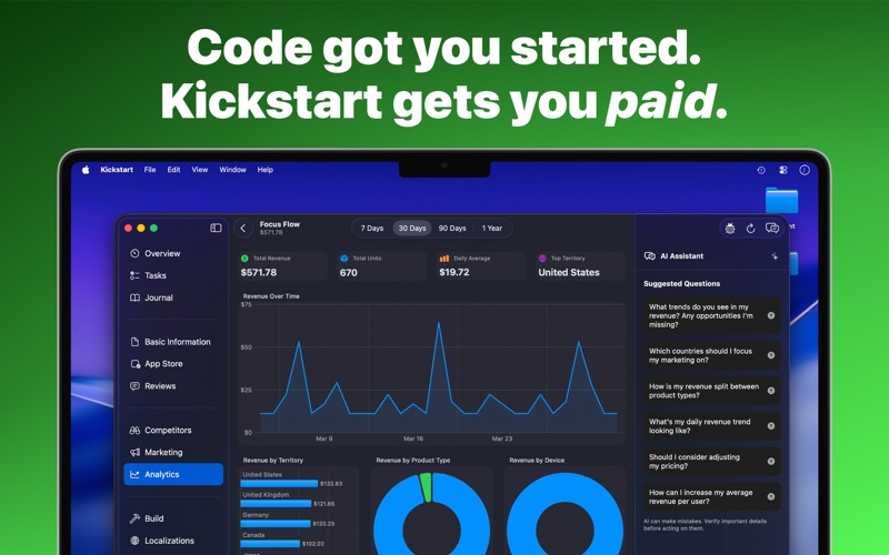 Kickstart - App Accelerator screenshot
