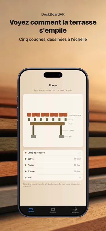 Calculateur Ossature Terrasse screenshot 9 of 10