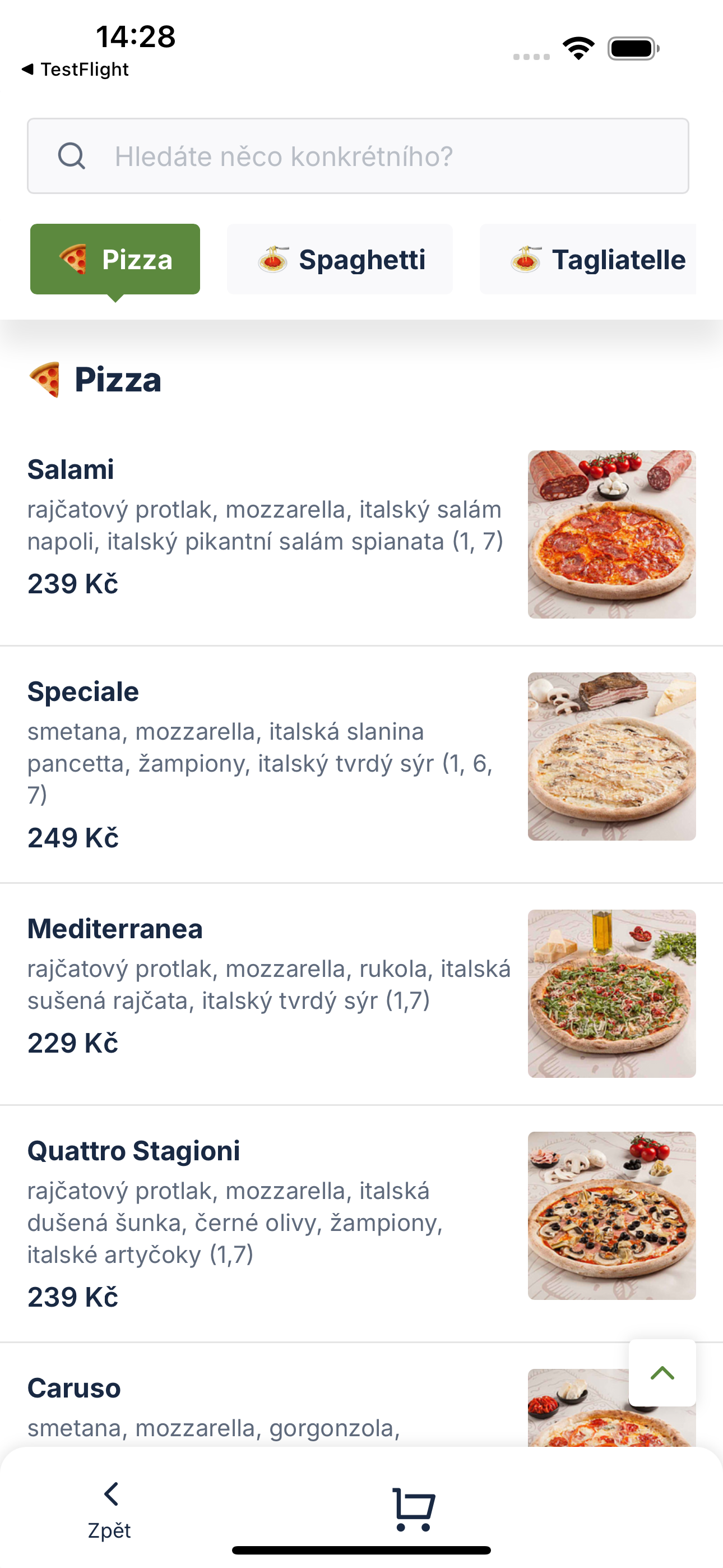 Pasta & Pizza Caruso