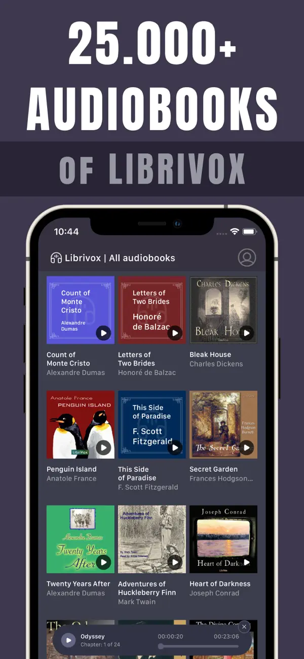 Screenshot #1 pour Librivox - All Audiobooks