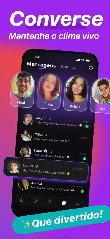 Fachat: Chat e Comunidade screenshot 5 of 6