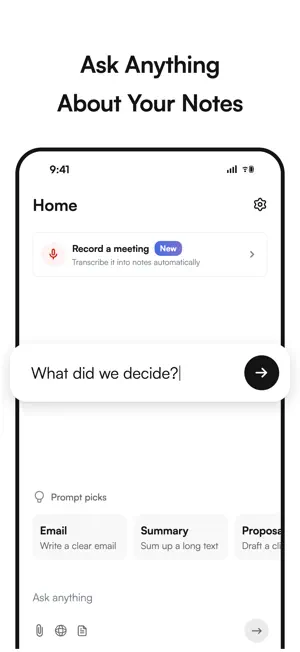 IamWriter: AI Note Taker screenshot 2