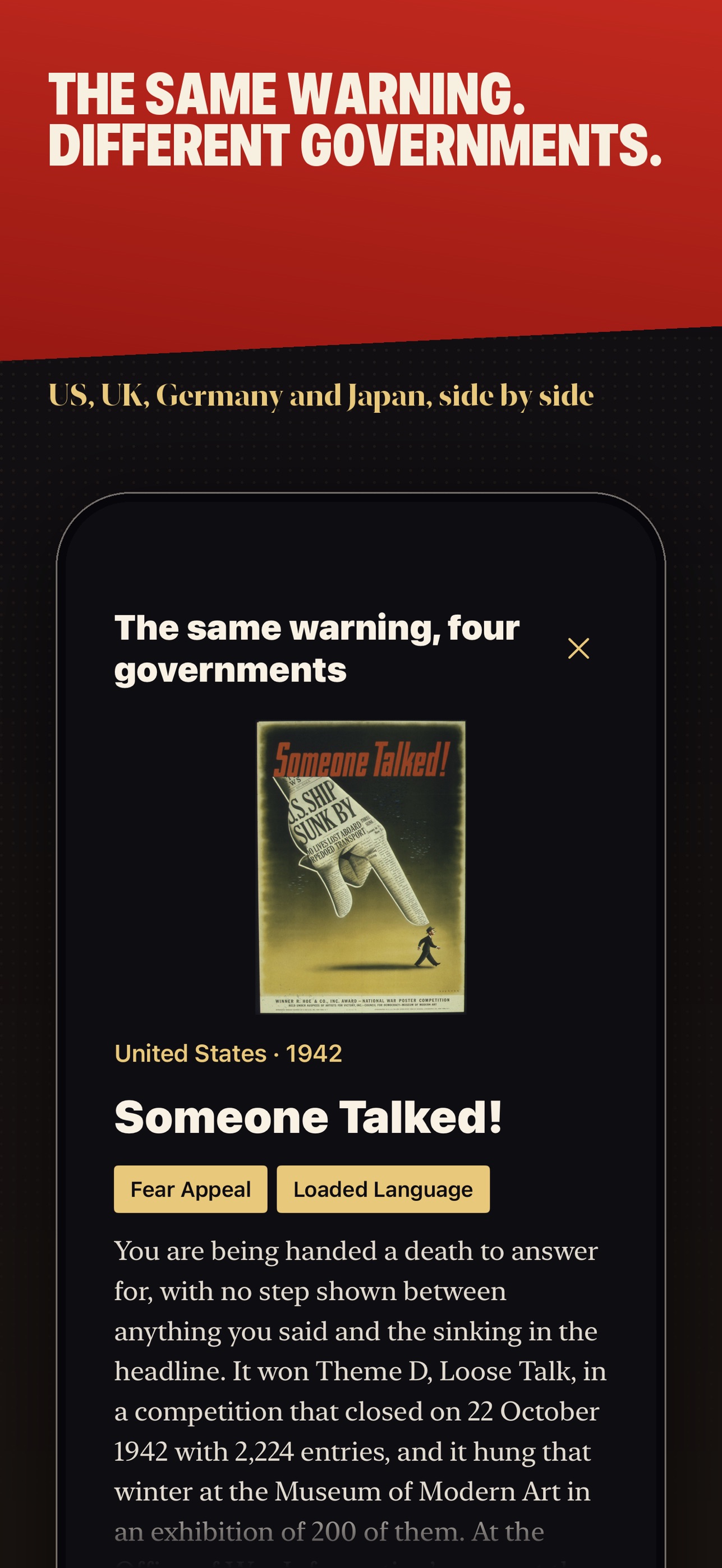 Screenshot 5 of The Tell: Spot Propaganda