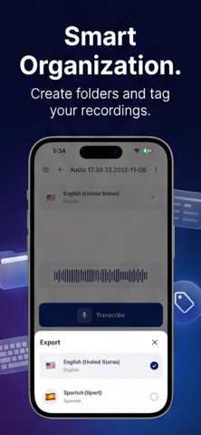 Speech to Text - Talk & Type iPhone screenshot