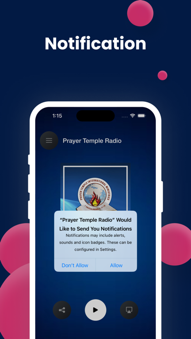 Prayer Temple Radio Screenshot
