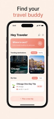Travel Buddy - Trips & Events screenshot 1