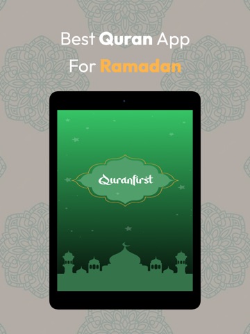 Quran First iPad screenshot
