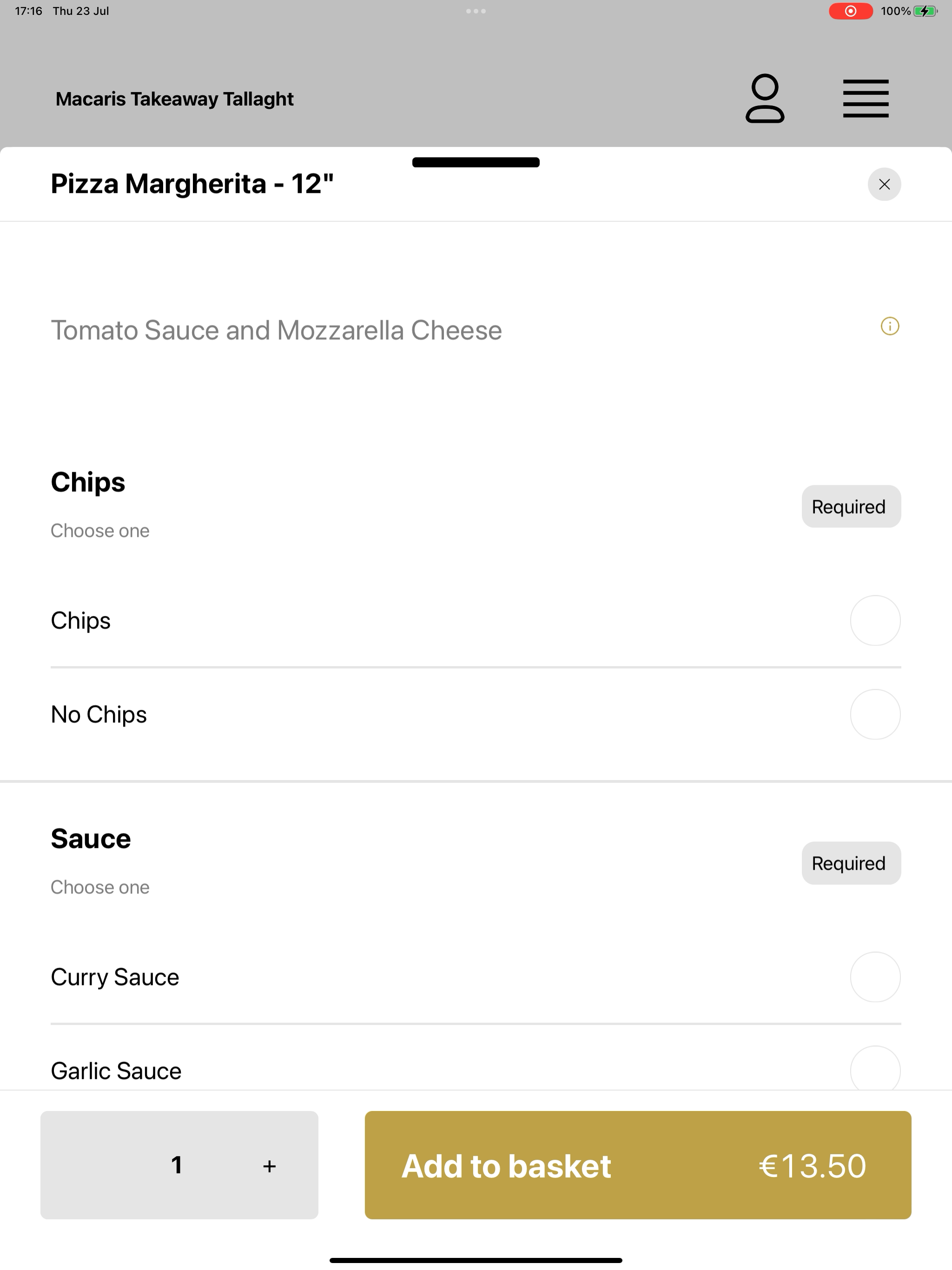 Macaris Takeaway Tallaght screenshot 16