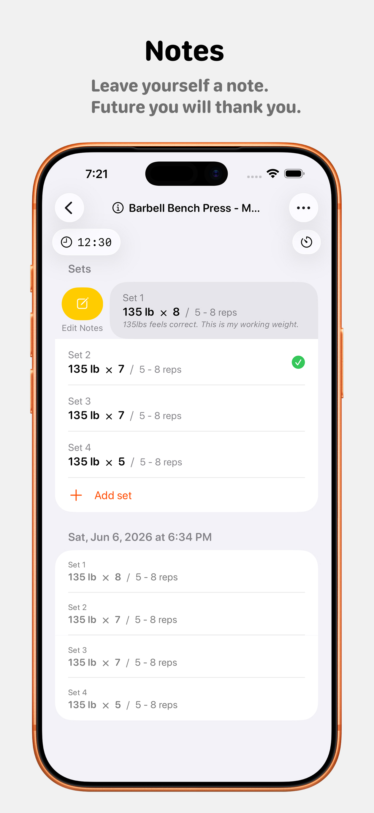 Repit • Workout Tracker