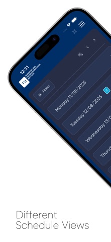 New TSI schedule Screenshot 4 of 6