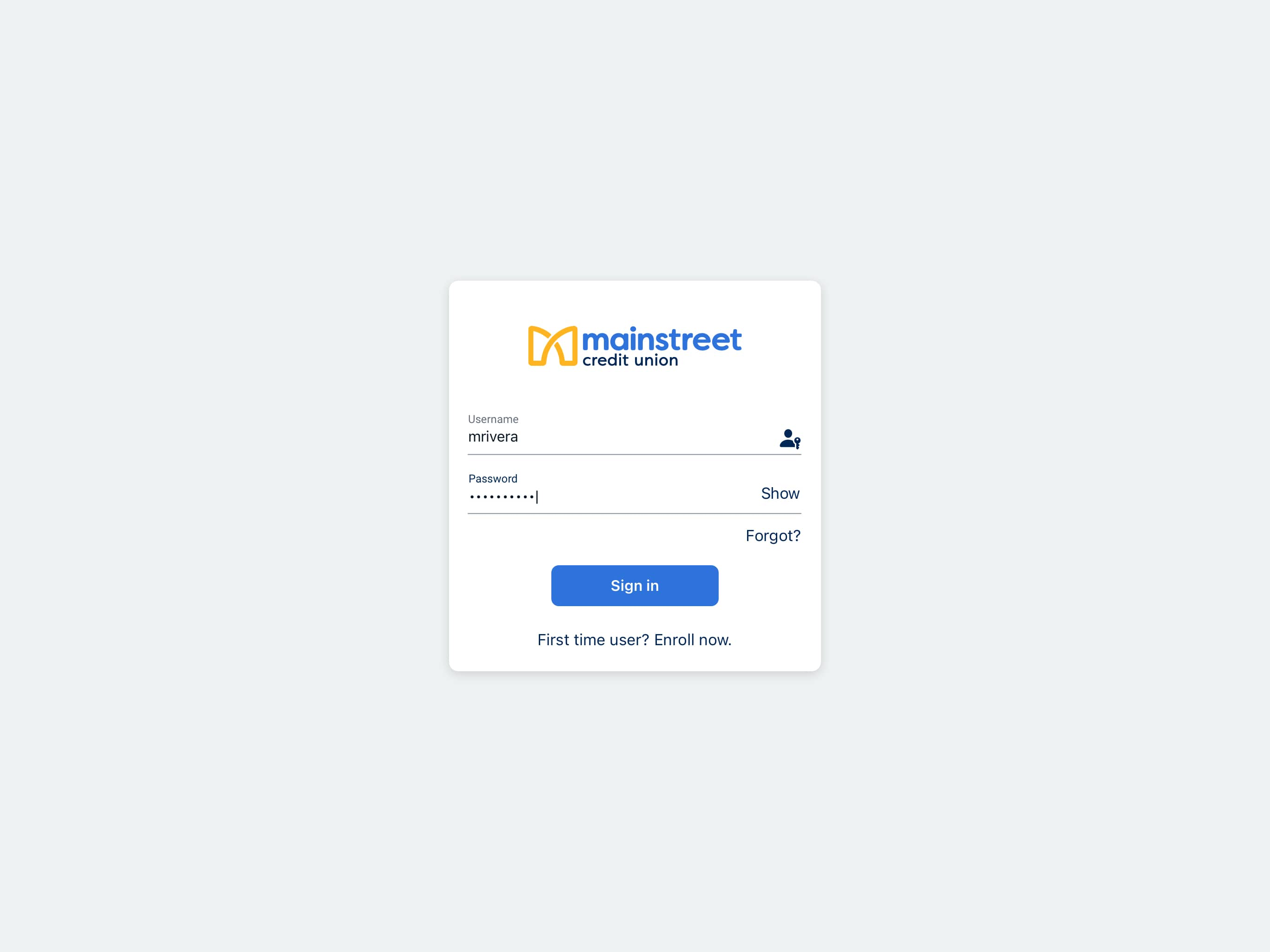 Mainstreet Credit Union