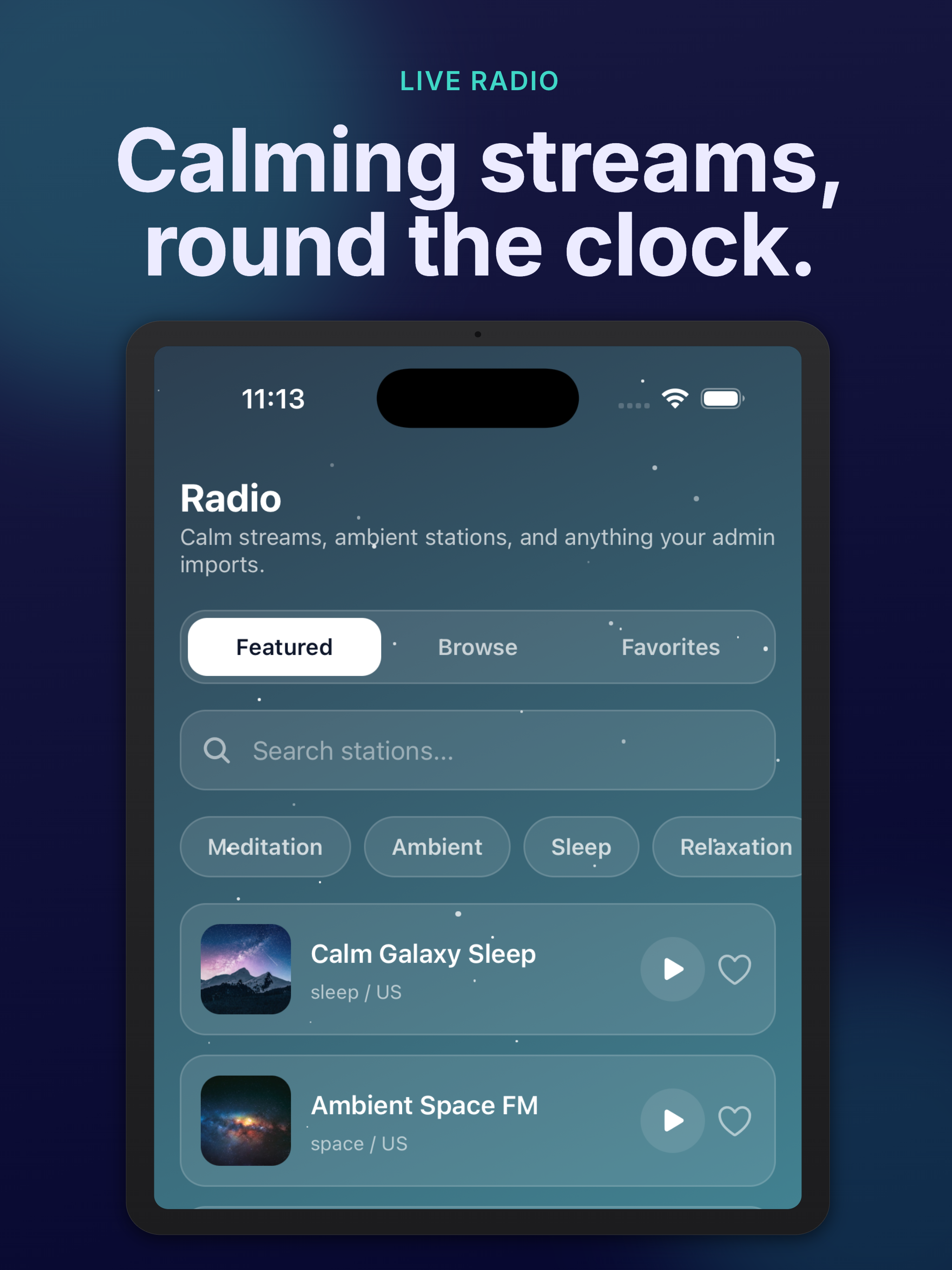 Calming Galaxy: Sleep, Relax screenshot 14