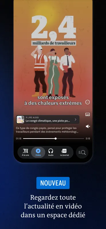 Le Monde, Live News screenshot 2 of 10