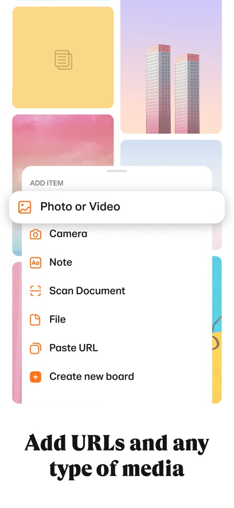 Collect by WeTransfer - Versatile Content Input