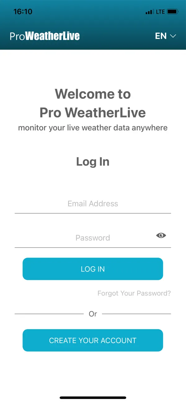 Screenshot #1 pour ProWeatherLive