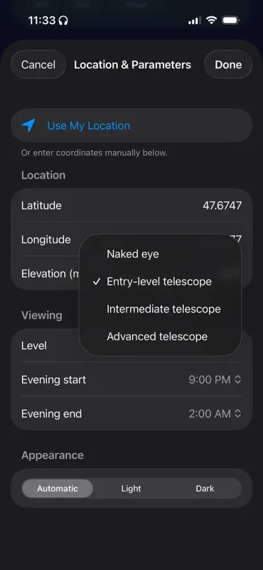 Astronomy Buddy screenshot 3 of 9