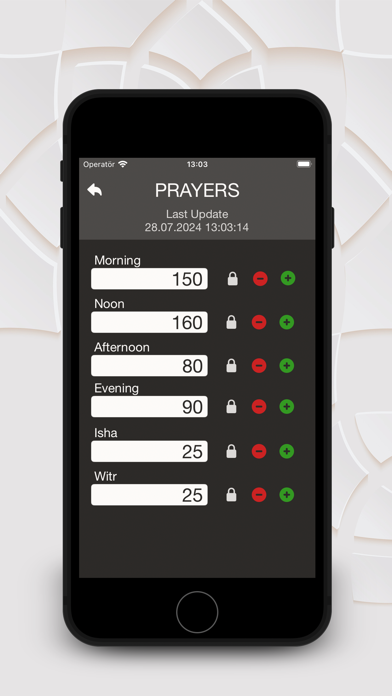 Jenerika Prayer Tracker Screenshot