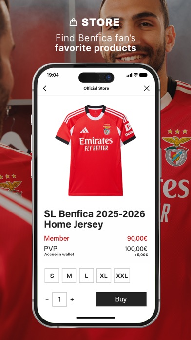 SL Benfica Official App Screenshot
