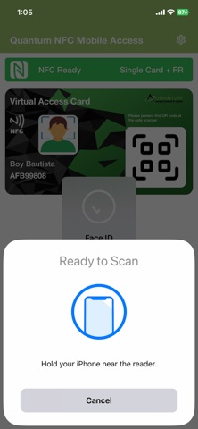 QA-NFCMobileAccess Screenshot 7 of 10
