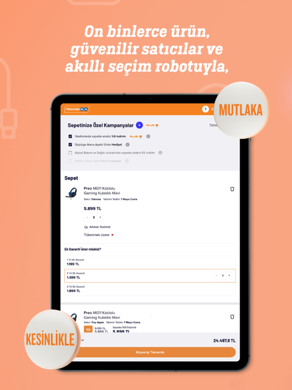 Screenshot #5 pour Teknosa – Alışveriş, Teknoloji