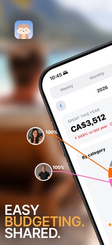 Budget app for couples: Otter Screenshot 1 of 7