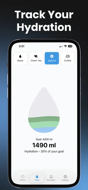 HydraZen: Water Track Reminder screenshot 1