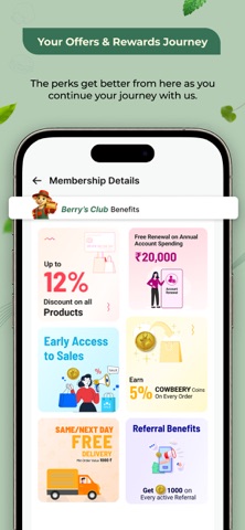 COWBERRY - Buy Organic Grocery screenshot
