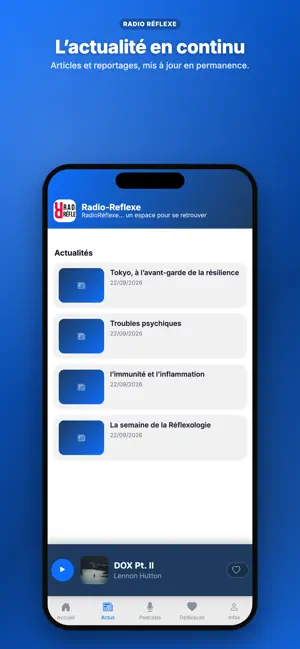 Radio Réflexe screenshot 2