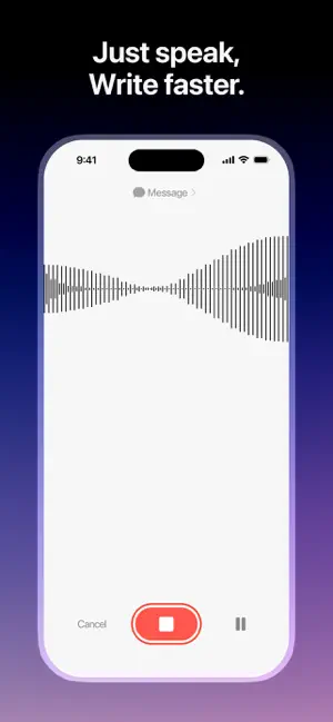 Superwhisper - AI Dictation screenshot 1