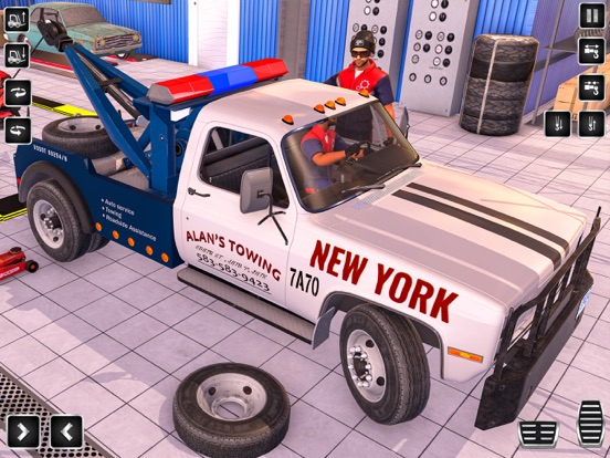 Open World Tow Truck Games 3D iPad screenshot 4 - Games app
