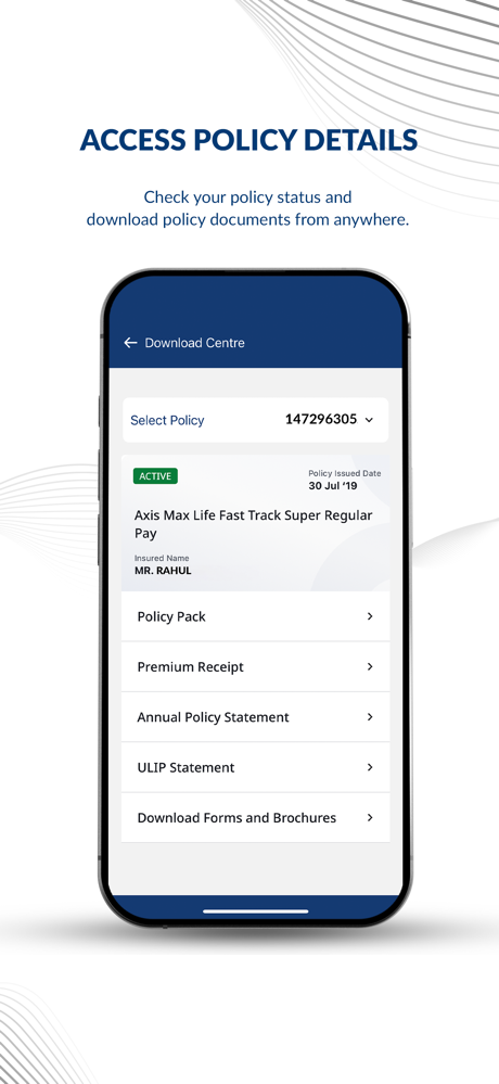 Axis Max Life Insurance screenshot 3