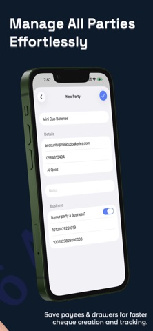 ChequeMate: Cheque Tracker Screenshot 6 of 9