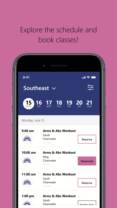 My Pilates 24/7 iPhone screenshot 3 - Health & Fitness app