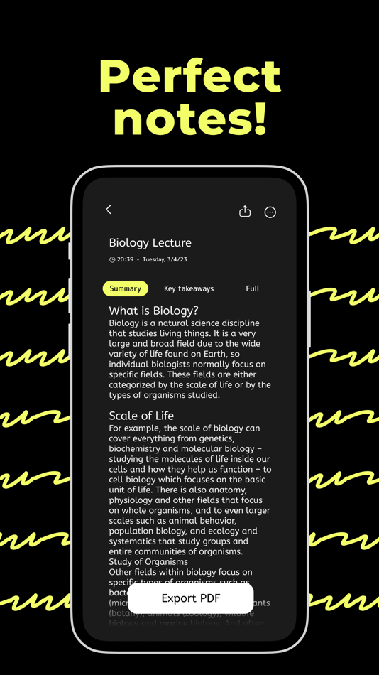#3. LectureNotes AI: Voice to Text (iOS) 来自: Benjamin Rhodes-Kropf