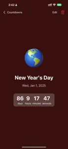 CountDown: Days & Events screenshot #2 for iPhone