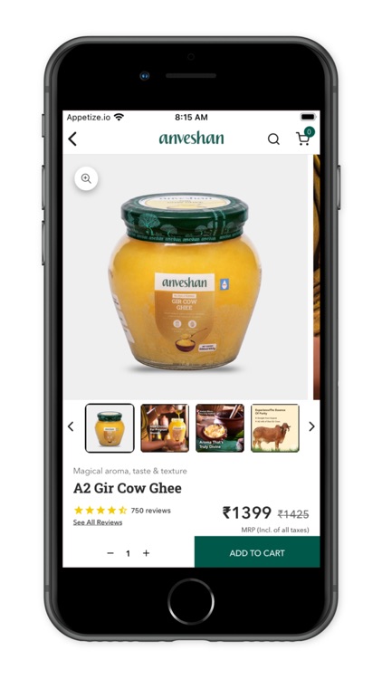 Anveshan: Everyday 100% Food screenshot-3