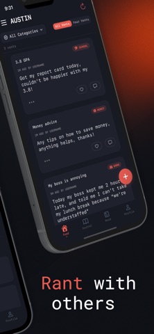rant. - anxiety mood & journal Screenshot 2 of 5