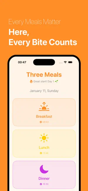 3Meals screenshot 1