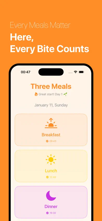 3Meals screenshot 1