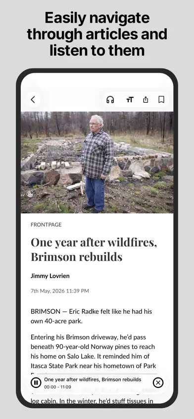 Duluth News Tribune screenshot 3