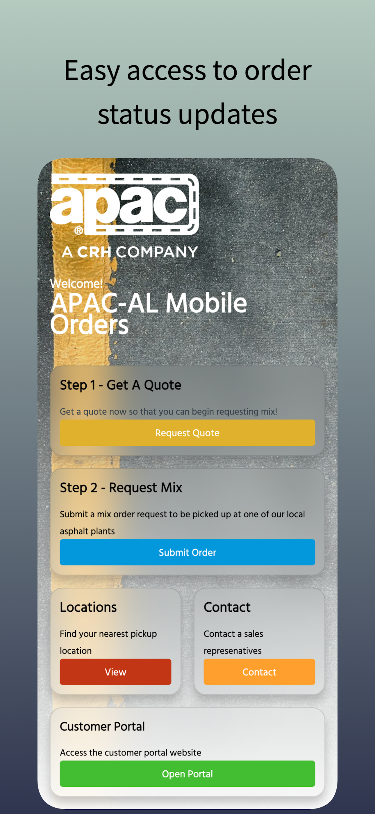 APAC Mobile Order