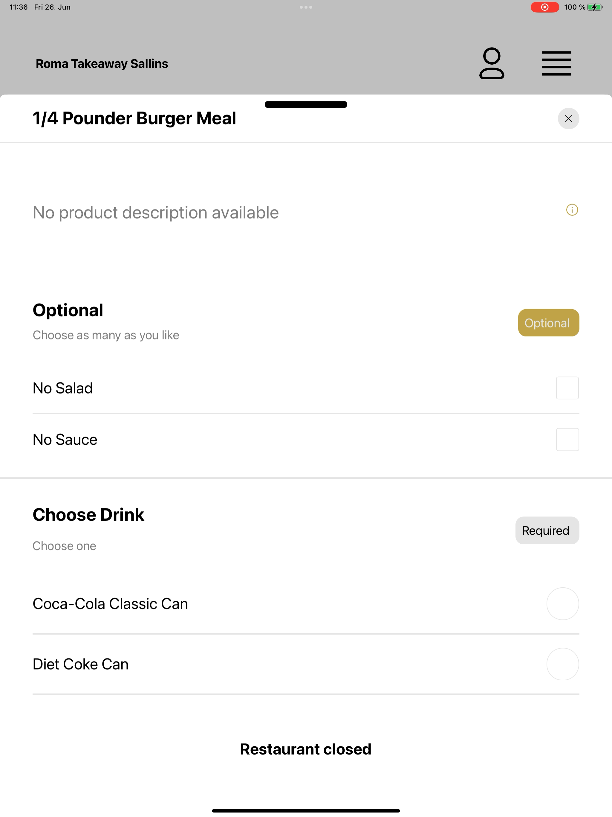 Roma Takeaway Sallins screenshot 16