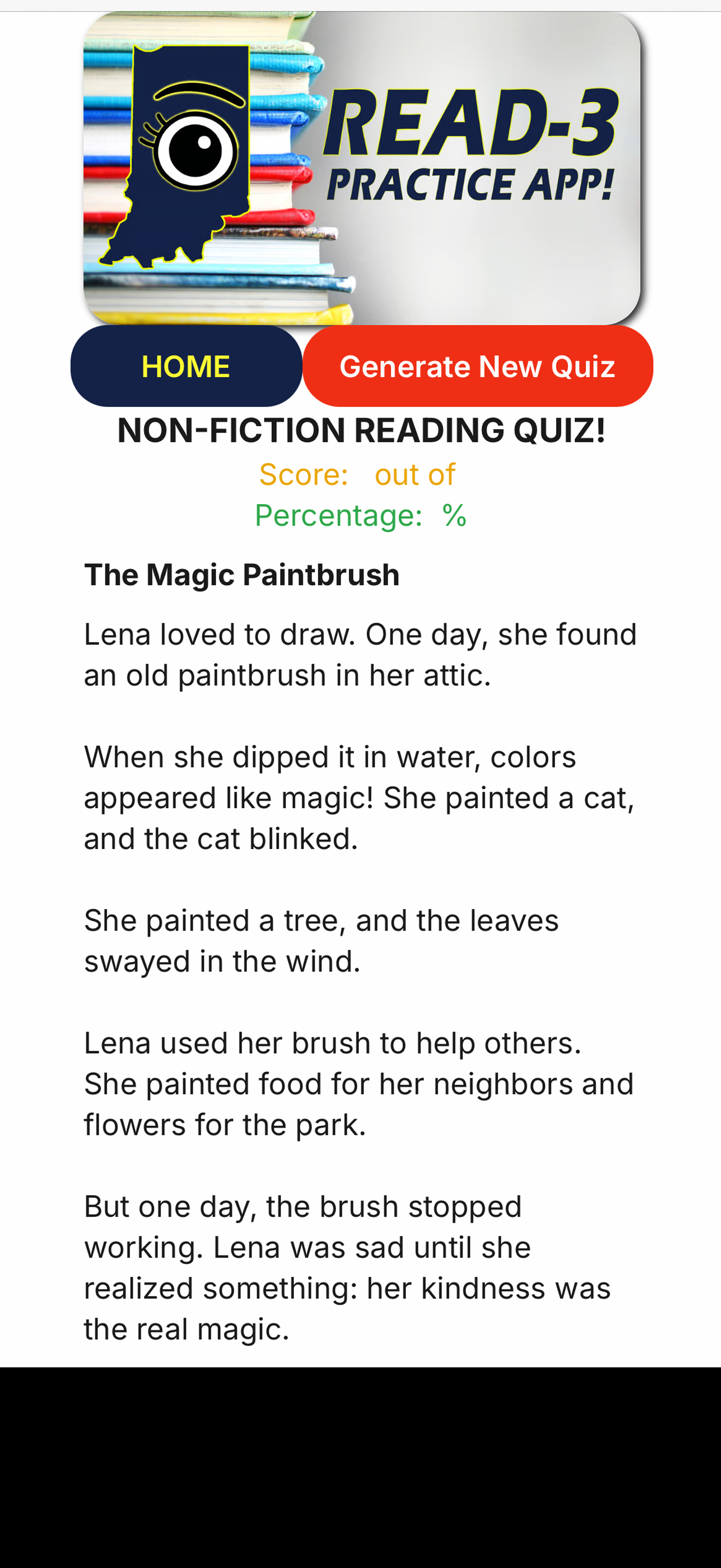 iRead-3 Practice App screenshot 4
