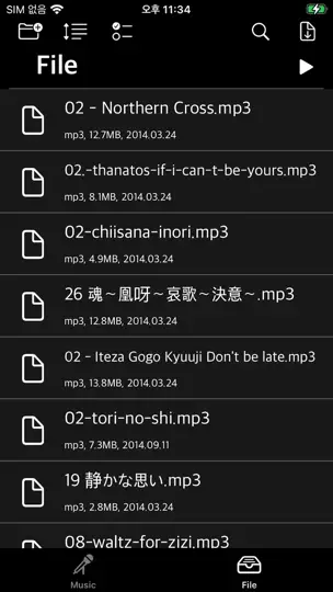WatchMPlay - Mp3 Music Player iPhone Screenshot 2