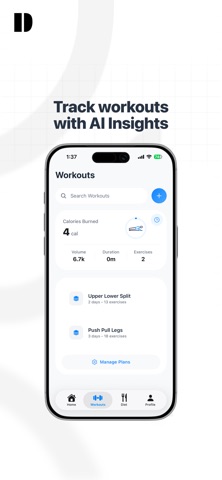 Dietin: AI Fitness Tracker screenshot