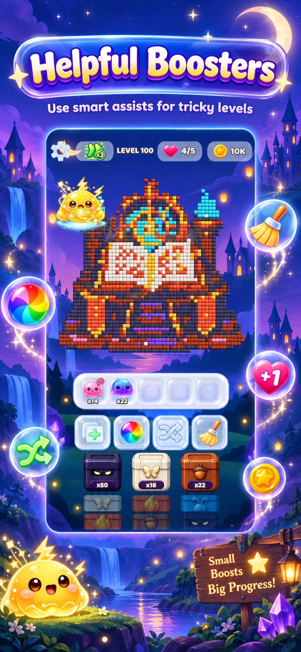 Screenshot 5 of Bachi Flow: Pixel Sort Puzzle